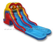 inflatable beach water slide